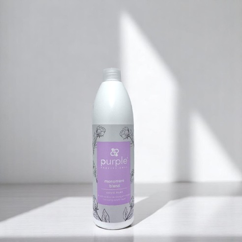 Monomero Blend Queen Purple Professional 500ml -Gel y Acrílico -Purple Professional