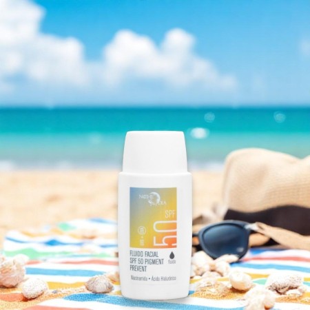 Fluid Facial Sunscreen SPF 50 Pigment Prevent 50ml -solar -Noche & Día 2