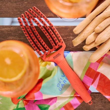 Cepillo Olivia Garden Fingerbrush Dolce Vita Orange Spritz -Cepillos -Olivia Garden 2