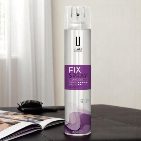 Lacca per capelli Ufaes Extra Forte 750 ml -Lacche e spray fissativi -Ufaes Profesional