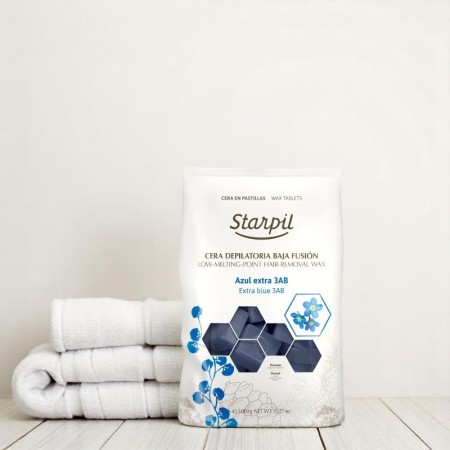 Cera a bassa fusione Starpil Extra Blue 3AB 1 kg -Ceretta -Starpil 2