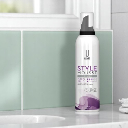 Ufaes espuma cinza-prateada 300ml -Espumas -Ufaes Profesional