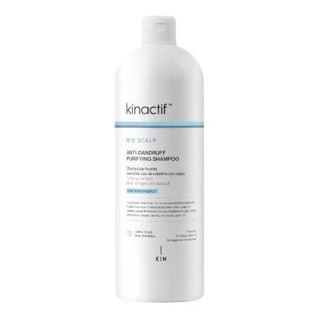 Champú Kinactif N.8 Scalp Anti-Dandruff Purifying 1000ml -Champús -KIN Cosmetics