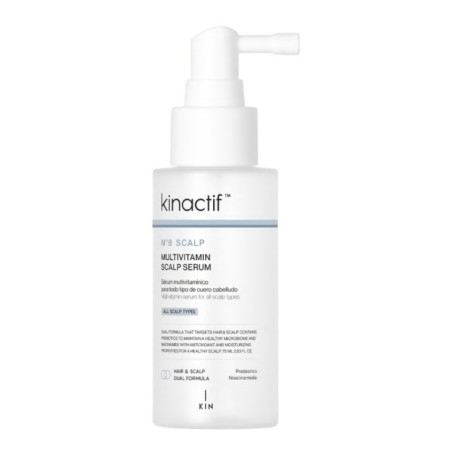 Serum Multivitamin Kinactif N.8 Scalp para cuero cabelludo 75ml -Tratamientos para el cuero cabelludo -KIN Cosmetics