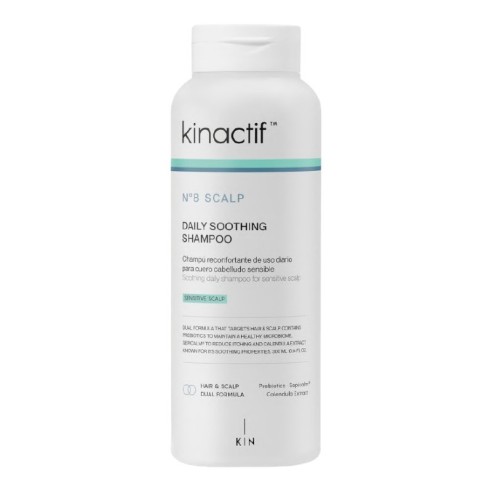 Kinactif N.8 Scalp Daily Soothing Soothing Shampoo 300ml -Shampoos -KIN Cosmetics
