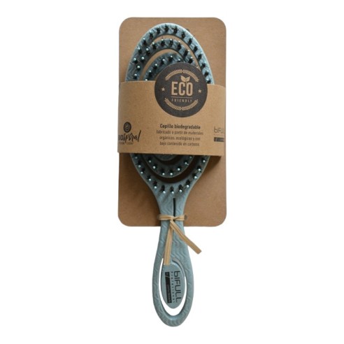 Cepilo Biodegradable Azul doble cerda Bifull -Cepillos -Biofriendly