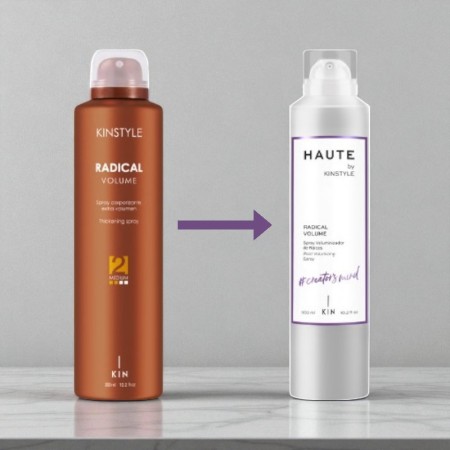 KINSTYLE HAUTE Volume Radical 300 ml -Laques et sprays fixateurs -KIN Cosmetics 2