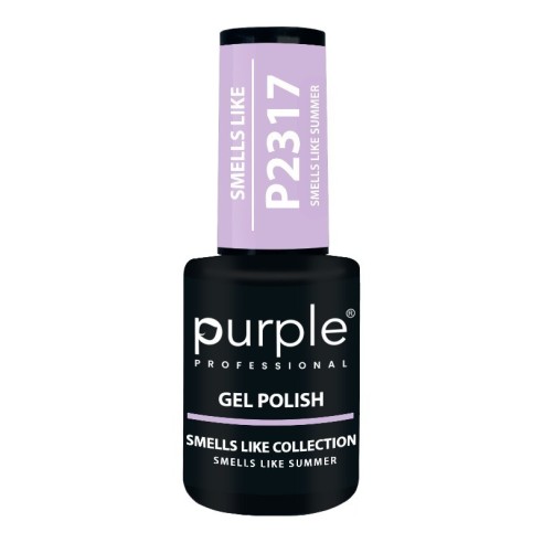 Gel Polish P2317 Smells Like Summer -Semi permanent nail polishes -Purple Professional