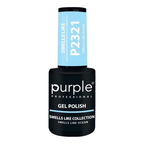 Esmalte em gel P2321 com cheiro de oceano -Esmalte semipermanente -Purple Professional