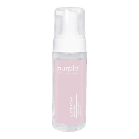 QUICK FOAM Cleansing Foam for Hands and Cuticles 150ml -Utensils Accessories -Purple Professional
