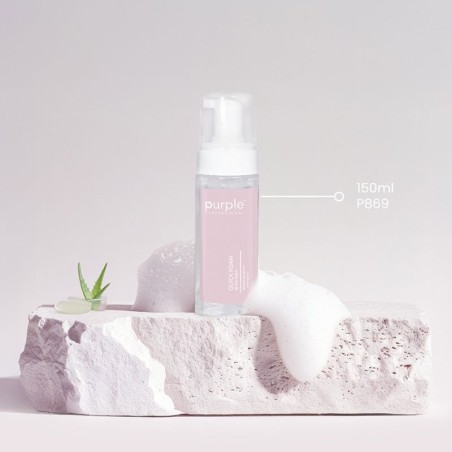 QUICK FOAM Cleansing Foam for Hands and Cuticles 150ml -Utensils Accessories -Purple Professional