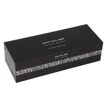 Kit piastra Corioliss C3 + spazzola calda Silver Zebra -Piastre per capelli, arricciacapelli e bigodini -Corioliss