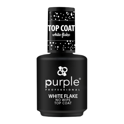 White Flake No Wipe Decklack -Grund- und Decklacke -Purple Professional