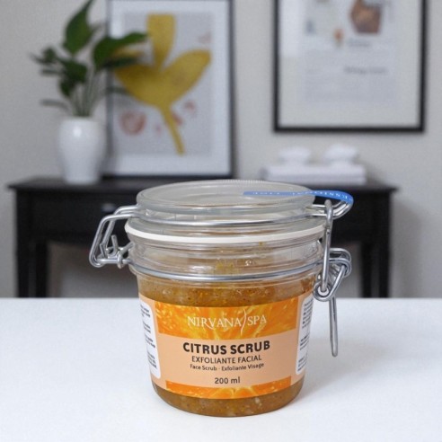 Nirvana Citrus Face Scrub 200ml -Nirvana Spa