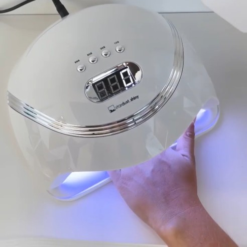 Lampe à ongles UV LED Star Dust Blanc brillant -Lampes et Tours -Perfect Beauty