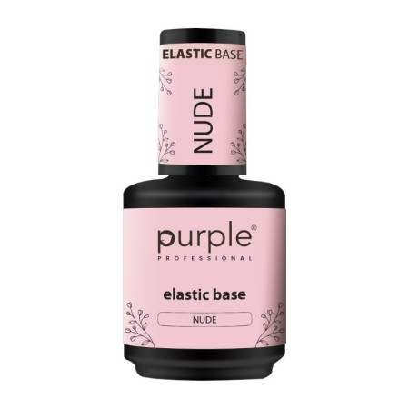 Fond de Teint Élastique Nude Purple Professional 15ml -Bases et couches de finition -Purple Professional
