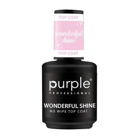 Überlack Wonderful Shine 15ml -Grund- und Decklacke -Purple Professional