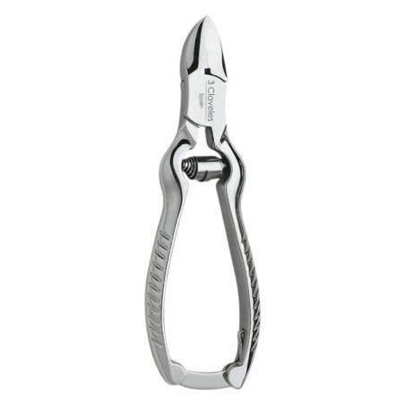 Pinza per pedicure 3 Claveles con ancora | Acciaio al carbonio 14 cm -Accessori per utensili -3 Claveles