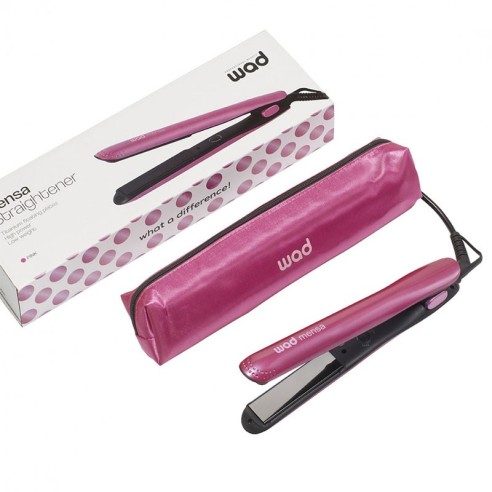 MENSA Titanium Flat Iron Rosa -Alisadores, pinças e rolos de cabelo -WAD Professional