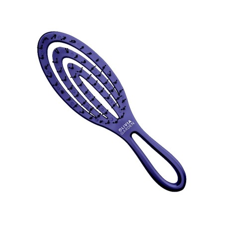 Olivia Garden Frozen Violet Travel Brush -Brushes -Olivia Garden