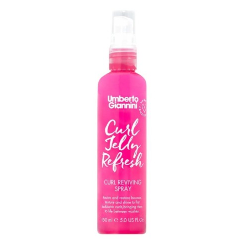 Curl Jelly Refresh 150 ml – Spray rafraîchissant pour boucles -Soins capillaires -Umberto Giannini