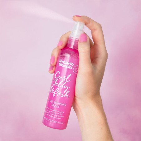 Curl Jelly Refresh 150 ml – Spray refrescante para rizos -Tratamientos para el pelo -Umberto Giannini