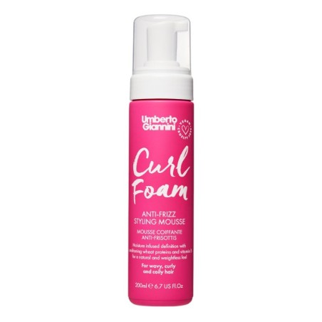 Curl Foam Anti-Frizz Styling Mousse 200 ml -Espumas -Umberto Giannini
