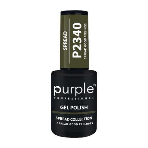 Esmalte em Gel P2340 Espalhe Boas Sensações -Esmalte semipermanente -Purple Professional