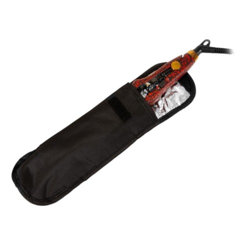 Kit de Ferro Corioliss C1 + C-TRIP Leopardo Vermelho -Alisadores, pinças e rolos de cabelo -Corioliss