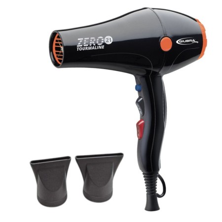 Zero 21 Tourmaline Black Hair Dryer 2000w Giubra -Hair dryers -Giubra 2