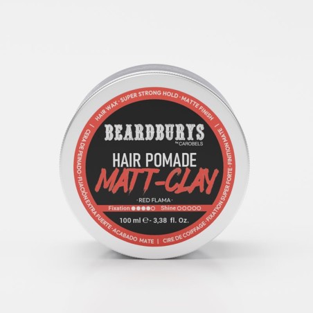 Beardburys Matt-Clay Cire 100ml -Beardburys