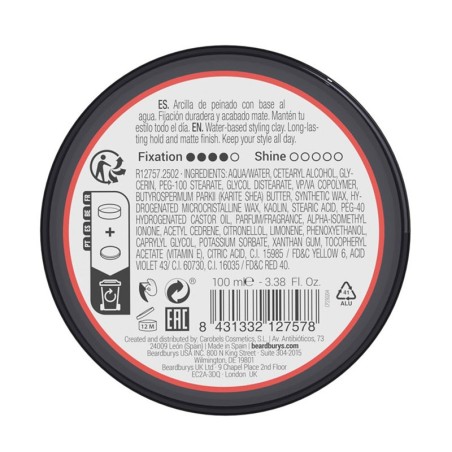 Beardburys Matt-Clay Wax 100ml -Beardburys