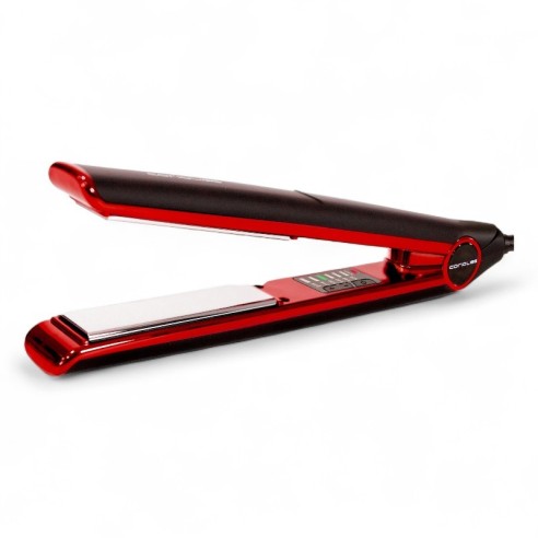 Kit Corioliss Plancha C1 + C-TRIP Black Red -Alisadores, pinças e rolos de cabelo -Corioliss