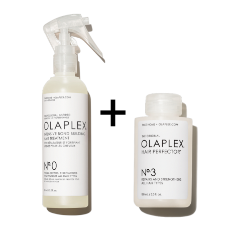 Pack Olaplex n. 0 155ml + Olaplex n. 3 Perfecteur capillaire 100ml -Soins capillaires -Olaplex