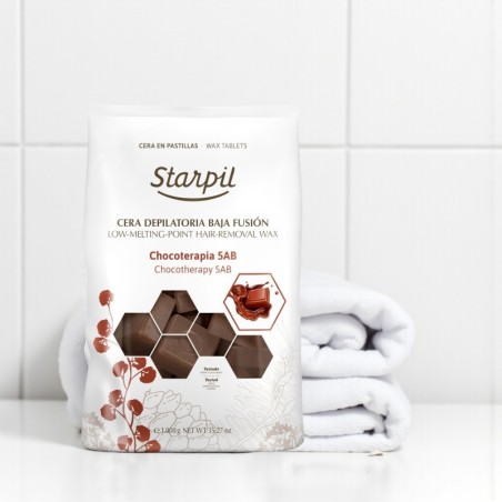 Cera Depilar Chocotherapy 5AB Baja Fusión Starpil 1Kg -Depilación con cera -Starpil