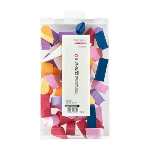 Esponja Maquillaje Formas Variadas Confetti Sin Latex -Pinceles y esponjas -Bifull