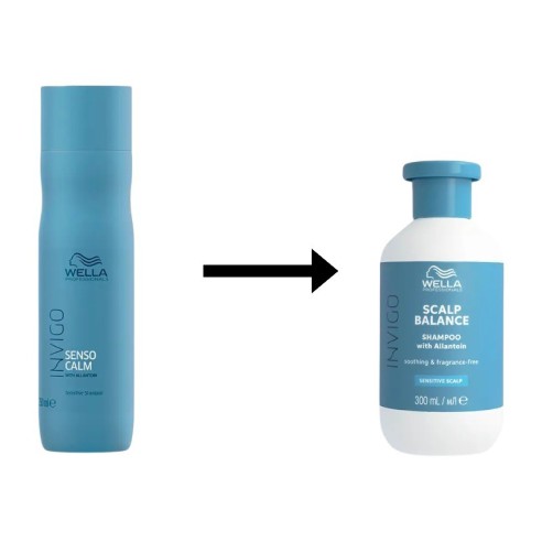 Shampoing apaisant Wella Invigo Sensitive 300 ml -Shampooings -Wella