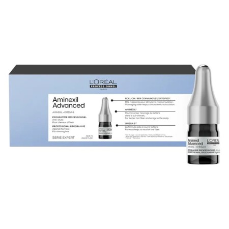 Ampoules Aminexil contre la chute des cheveux 42 x 6 ml -Anti-chute -L'Oreal
