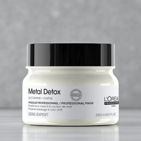 Mascarilla Metal Detox L'Oreal 250ml -L'Oreal
