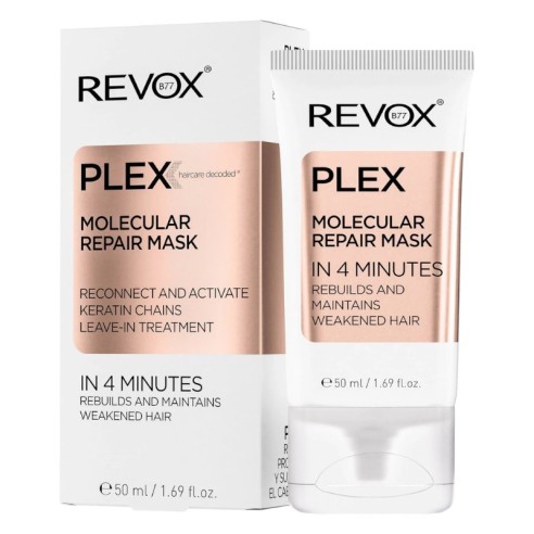 Masque réparateur moléculaire Revox Plex 50 ml -Soins capillaires -Revox B77