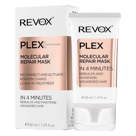 Maschera riparatrice molecolare Revox Plex 50 ml -Trattamenti per capelli -Revox B77