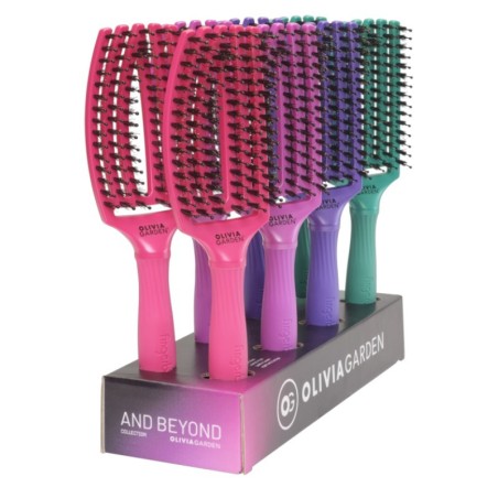 Expositor Olivia Garden Fingerbrush And Beyond 8 Cepillos -Cepillos -Olivia Garden