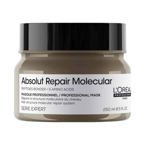Absolut Repair Molecular Mascarilla 250 ml -Mascarillas para el pelo -L'Oreal