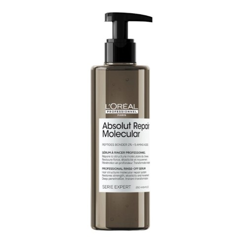 Sérum de enxágue Absolut Repair Molecular 250 ml -Tratamentos capilares -L'Oreal