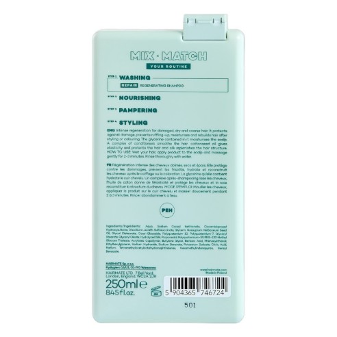 Hairmate Repair Shampoo 250 ml -Champús -Hairmate