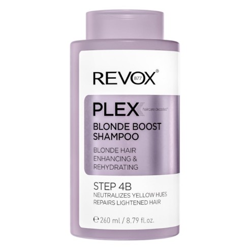 Revox Plex N.4B Shampoo Intensificador de Loiro 260 ml -Shampoos -Revox B77