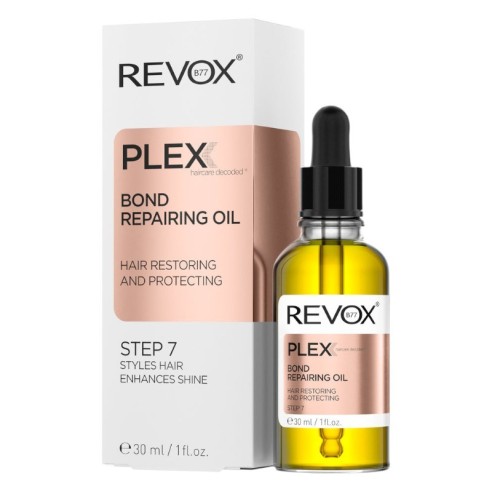 Revox Plex N.7 Óleo Reparador de Ligações 30 ml -Tratamentos capilares -Revox B77