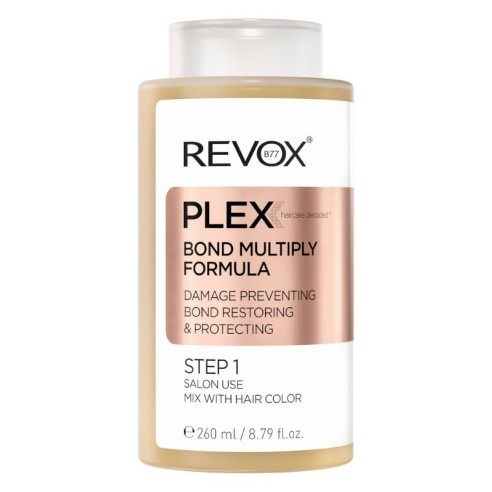 Revox Plex N.1 Fórmula Multiplicadora de Ligações 260 ml -Tratamentos capilares -Revox B77