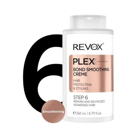 Crema lisciante Revox Plex N.6 Bond 260 ml -Trattamenti per capelli -Revox B77 2