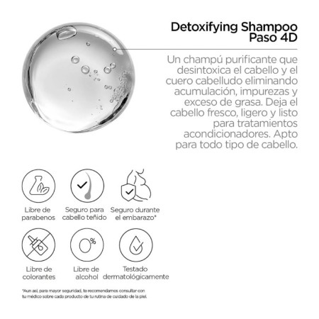 Shampoing détoxifiant Revox Plex N.4D 260 ml -Shampooings -Revox B77 2